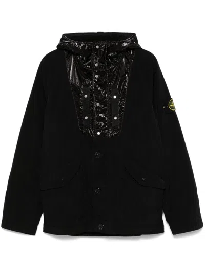 STONE ISLAND PANAMA-WEAVE JACKET