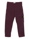 Stone Island Pant Regular Clothing In Purple