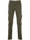 Stone Island Compass-badge Tapered Cargo Trousers