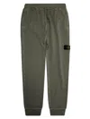 Stone Island Pantalone Felpa Malfile In Beige