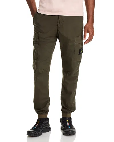 Stone Island Pantalone Regular Fit Cargo Pants In Green