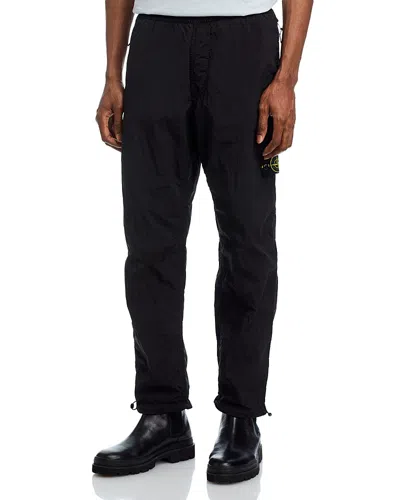 Stone Island Pantalone Regular Trousers In Black