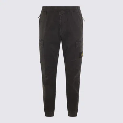 Stone Island Pantaloni Lead Grey In Gray