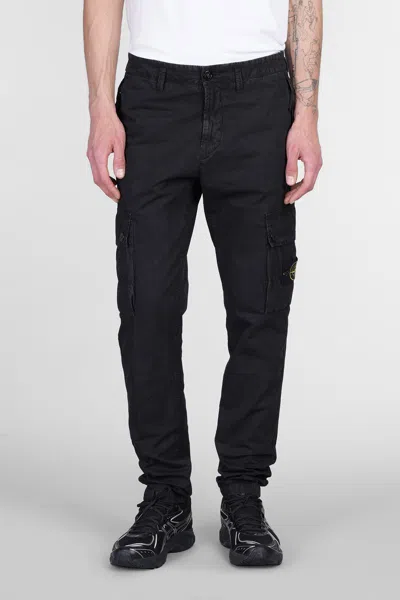 Stone Island Pants  Men Color Black In Schwarz