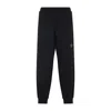 Stone Island Classic Badge Sweatpants In Black
