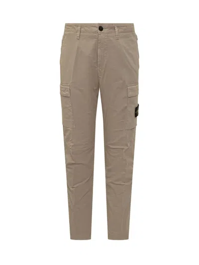Stone Island Pants In Neutral