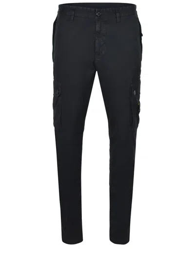 Stone Island Cargo Trouser In Black