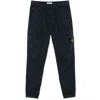 Stone Island Utility Cargo Trousers Stretch In Blue