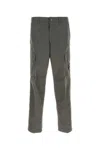 Stone Island Cargo Trousers Featuring Multiple Pockets In Green