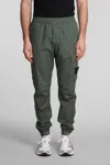 Stone Island Pants In Green Cotton In Green