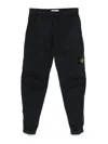 Stone Island Regular Tapered Pants In Grey