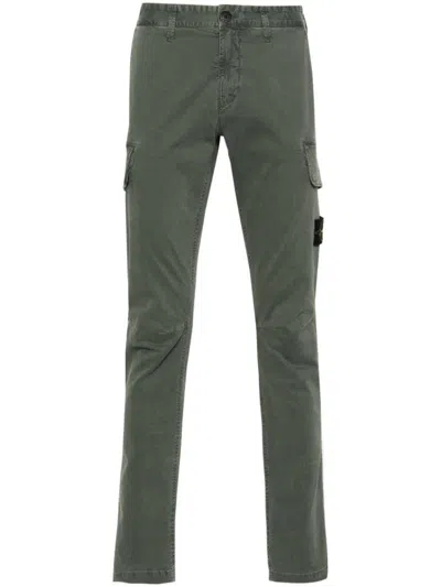 Stone Island Pants In Gray