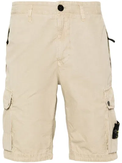 Stone Island Trousers In Sand