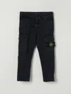 Stone Island Pants  Junior Kids Color Navy In Blue