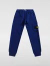 STONE ISLAND PANTS STONE ISLAND JUNIOR KIDS COLOR BLUE,F92120009