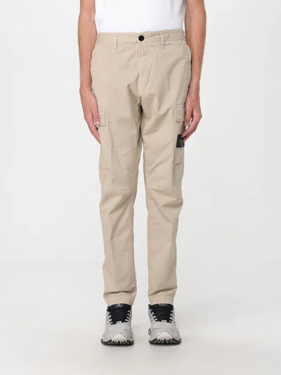 Stone Island Pants  Men Color Beige In Brown