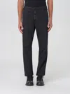 Stone Island Belt-loop Casual Pants In Black