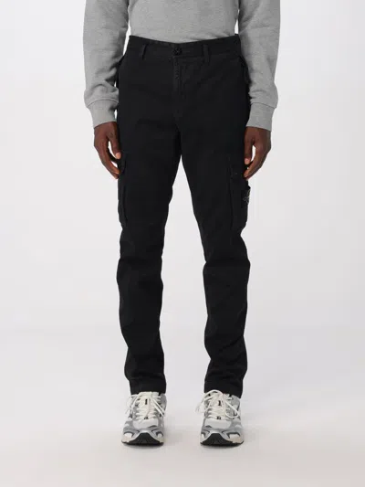 Stone Island Pants  Men Color Black