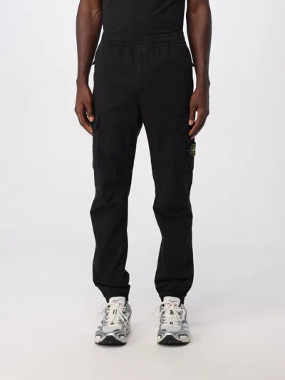 Stone Island Pants  Men Color Black