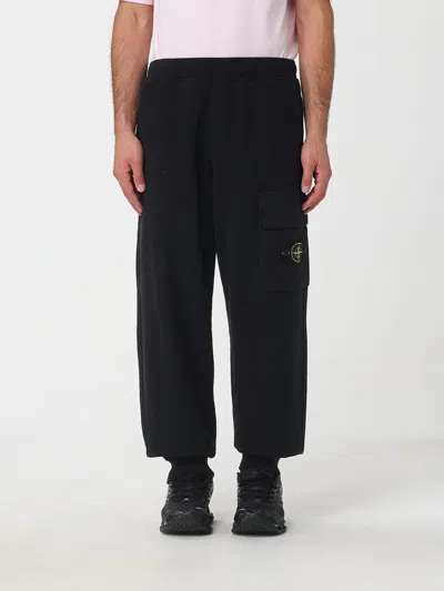 STONE ISLAND PANTS STONE ISLAND MEN COLOR BLACK,H18504002