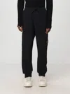 Stone Island Jogger Pants With Elastic Waistband And Cuffs In Schwarz