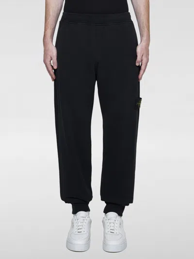 Stone Island Pants  Men Color Black In Schwarz