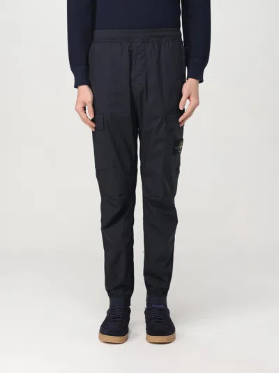 Stone Island Pants  Men Color Blue 1 In Blue 1
