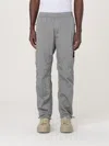 Stone Island Compass-badge Trousers In Grey