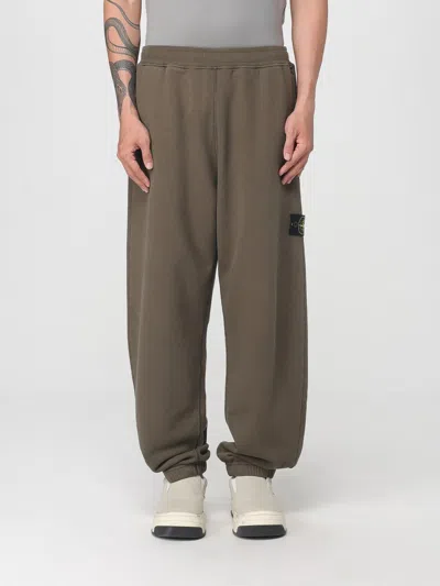 Stone Island Pants  Men Color Military In Green