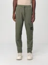 Stone Island Pants  Men Color Moss Green In Moosgrün