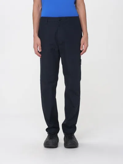 Stone Island Pants Men  In Blue