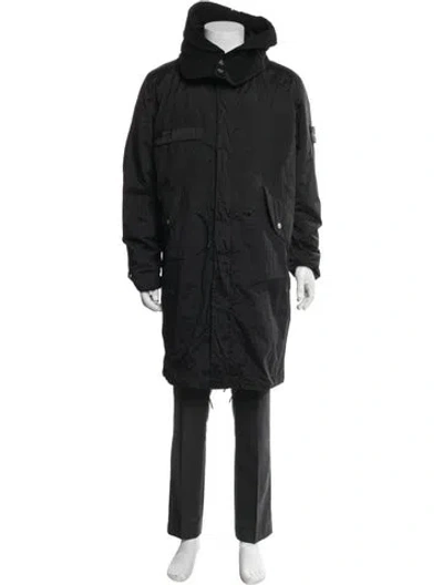 Pre-owned Stone Island Parka In Black
