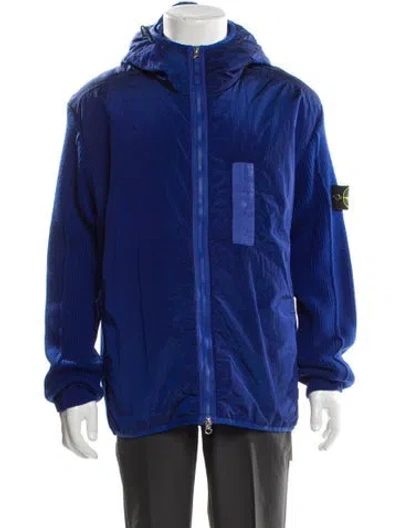 Pre-owned Stone Island Parka In Blue