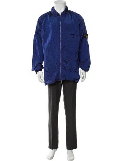Pre-owned Stone Island Parka In Blue