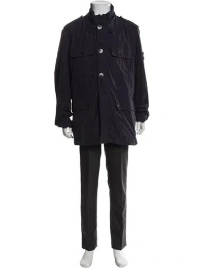 Pre-owned Stone Island Parka In Blue