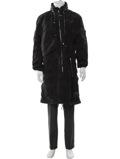 Pre-owned Stone Island Parka In Gray