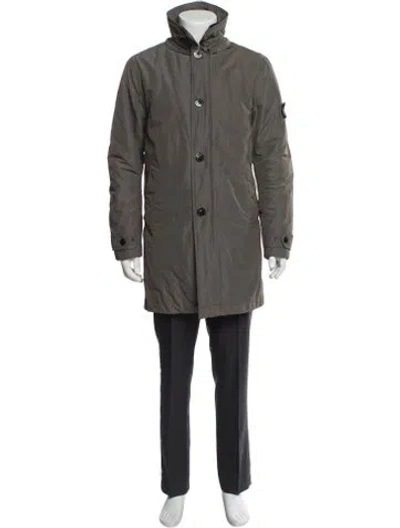 Pre-owned Stone Island Parka In Gray
