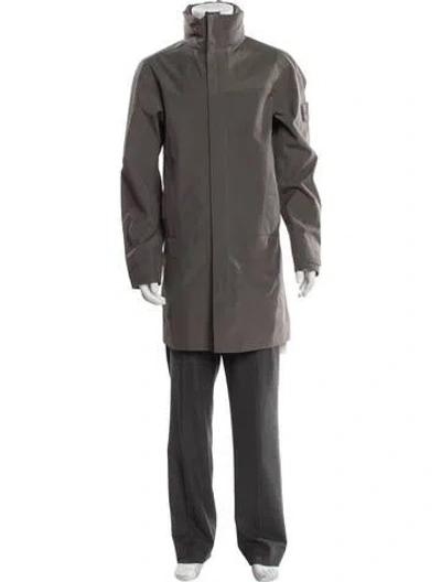 Pre-owned Stone Island Parka In Gray