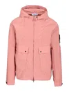 Stone Island Light Compact Touch Poly-tc Jacket In Pink