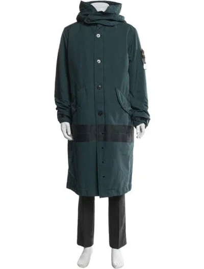 Pre-owned Stone Island Parka W/ Tags In Green