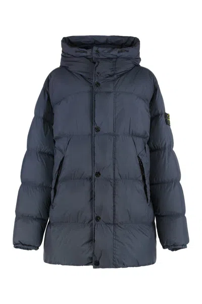 STONE ISLAND STONE ISLAND PARKA WITH HOOD IN NYLON