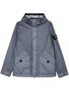 Stone Island Men's Breathable Water Resistant Hooded Membrana 3l Tc Jacket