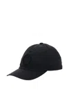 Stone Island Patch Baseball Hat In Black