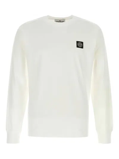 STONE ISLAND PATCH COTTON T-SHIRT