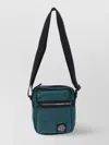 Stone Island Patch Logo Adjustable Shoulder Strap Front Pocket In Green