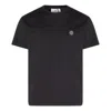Stone Island Crew Neck Short Sleeves In Black