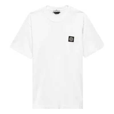 STONE ISLAND STONE ISLAND PATCH LOGO T-SHIRT 'WHITE'