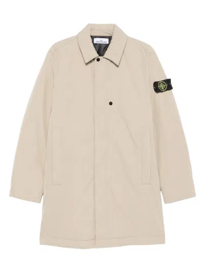 STONE ISLAND PATCH-POCKET COAT