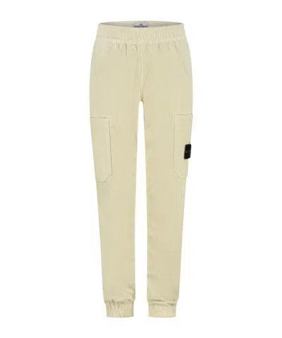 STONE ISLAND PATCH-POCKET CORDUROY TROUSERS