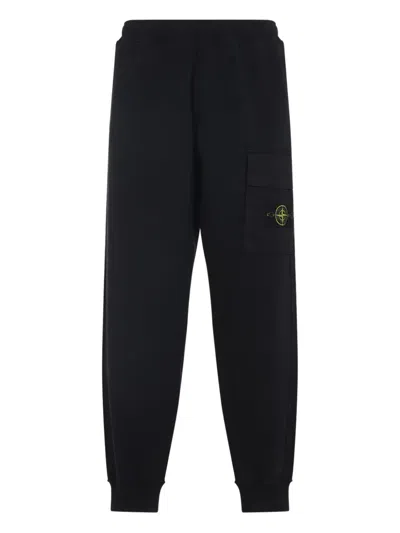 STONE ISLAND PATCH-POCKET TRACK PANTS